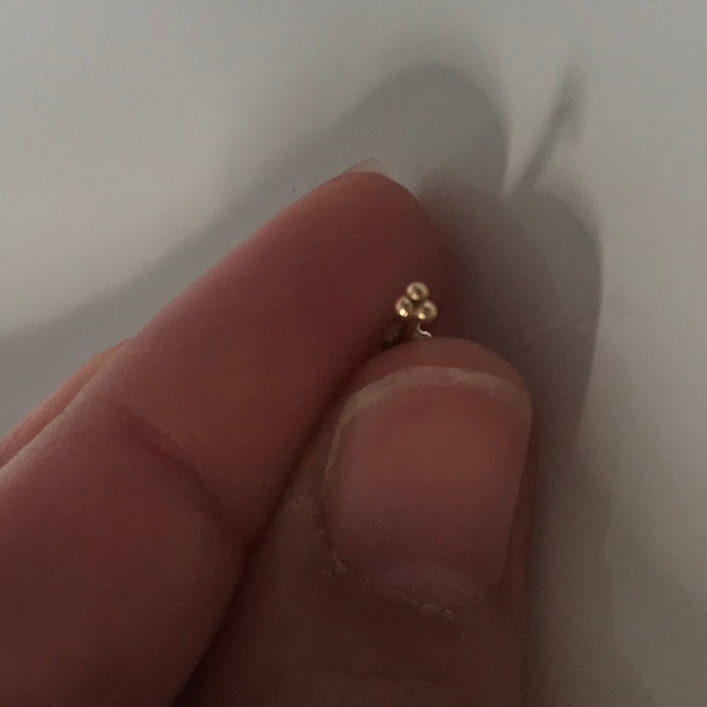 Maria Tash Ball Trinity Threaded Stud